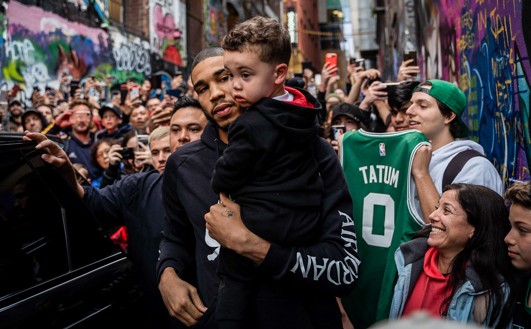 jayson tatum game worn jersey