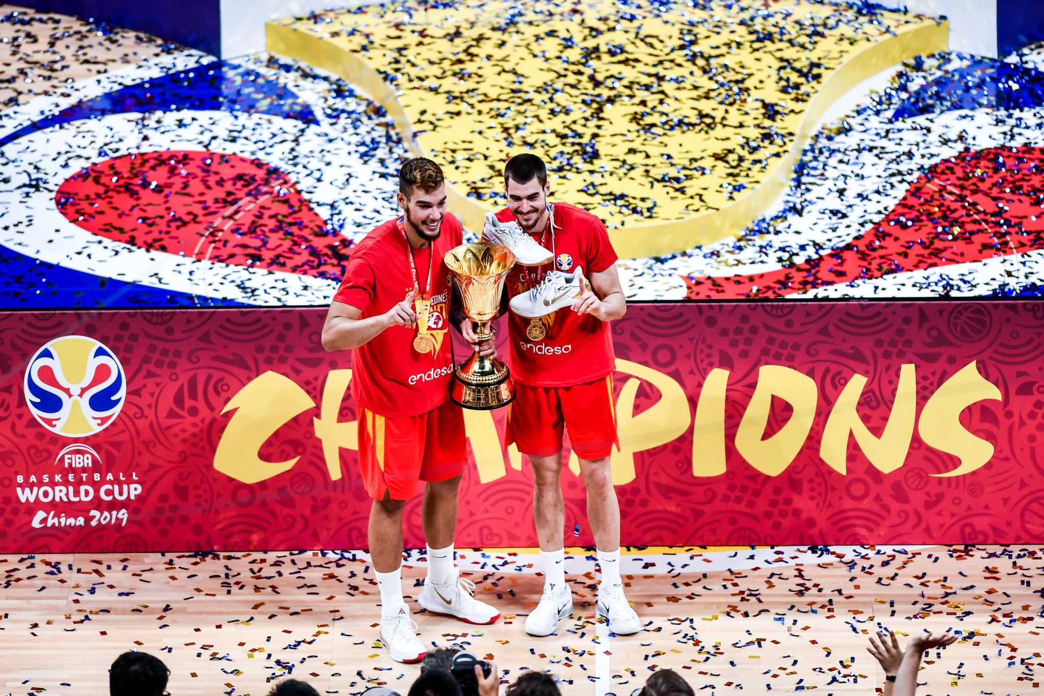 For NBA Brothers Willy and Juancho Hernangomez, Winning with Spain is Sweetest of All